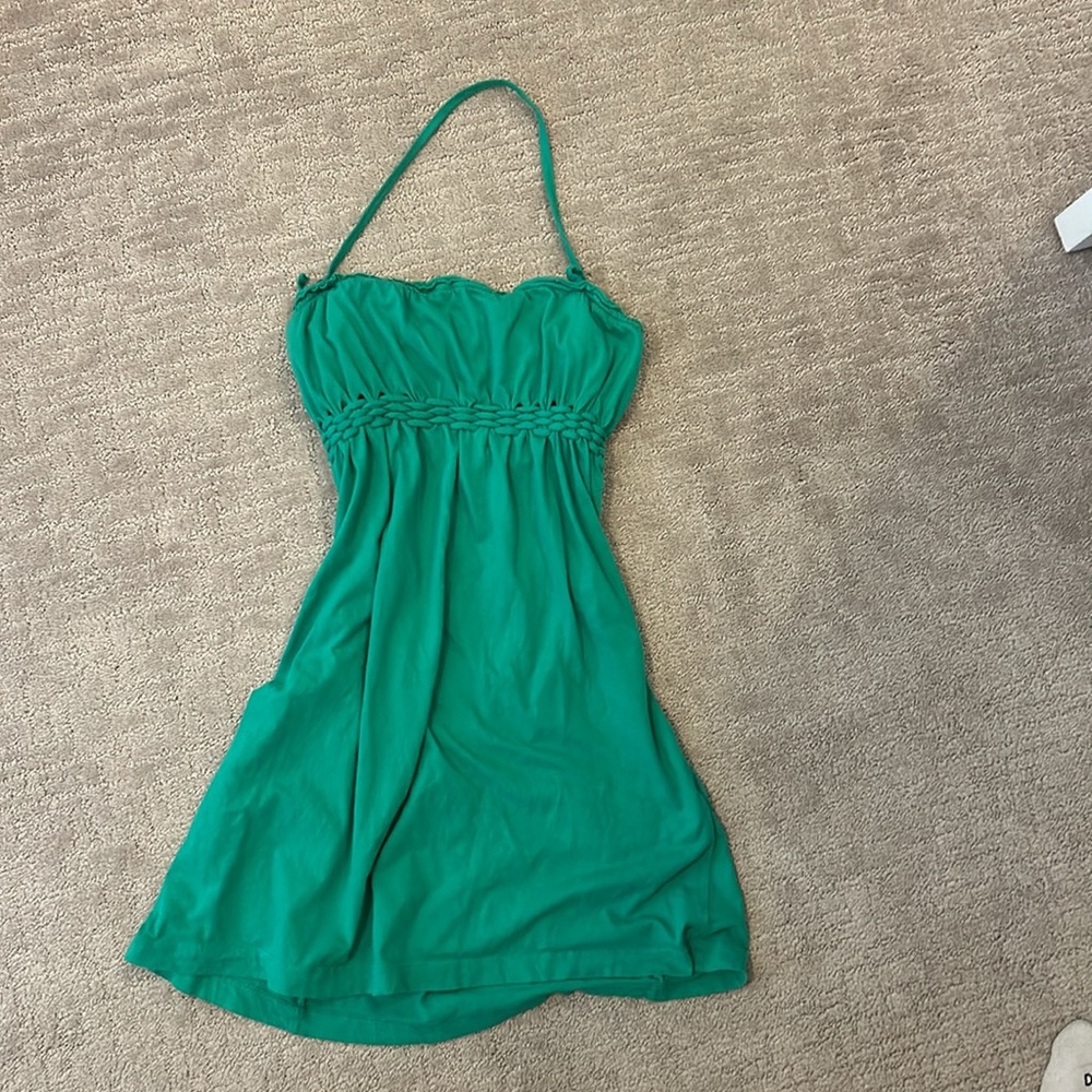 strapless or halter hurley dress